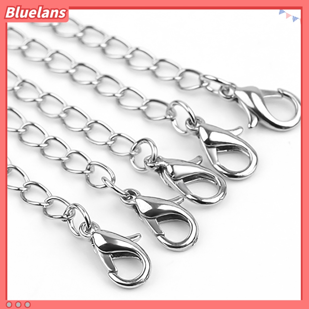 [BLS] 20pcs Fashion Perak Berlapis Gelang Kalung Extenders Rantai Temuan Perhiasan