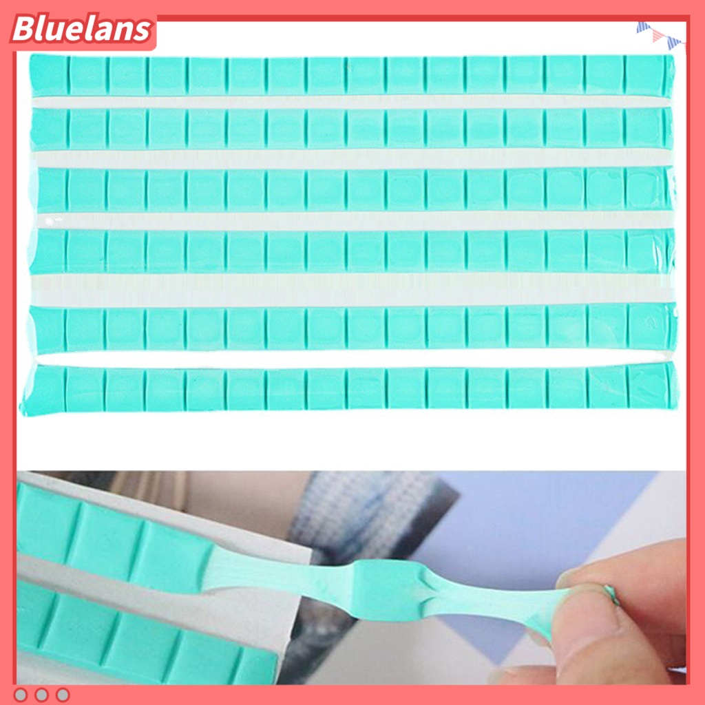 [BLM] Nail Art Clay Anti Lengket Tangan Full Coverage Universal Aman Minimalis Yang Dapat Dilepas Dua Sisi Profesi Reusable Nail Adhesive Lem Clay Manicure Tool