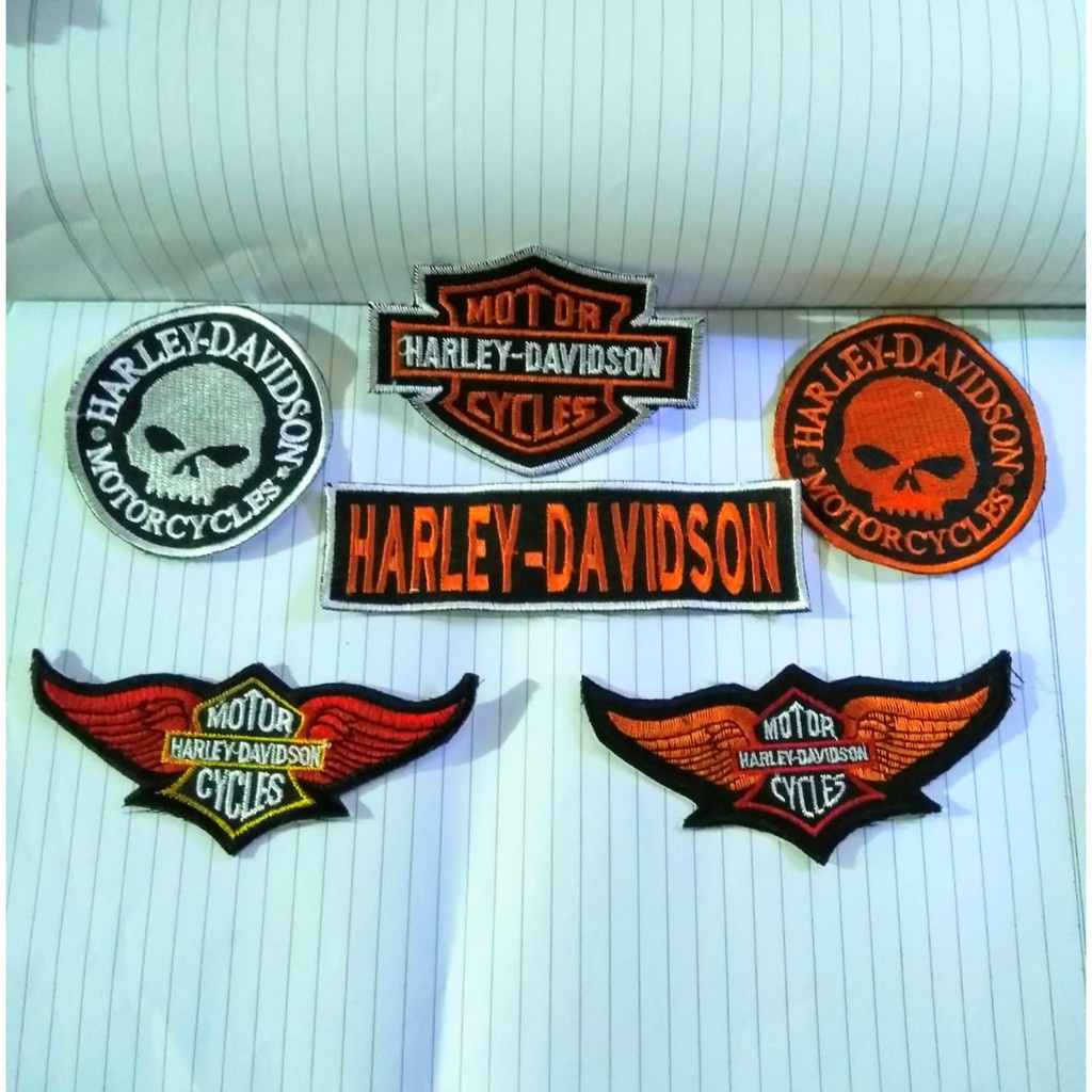 Patch Bordir Harley Davidson Motor