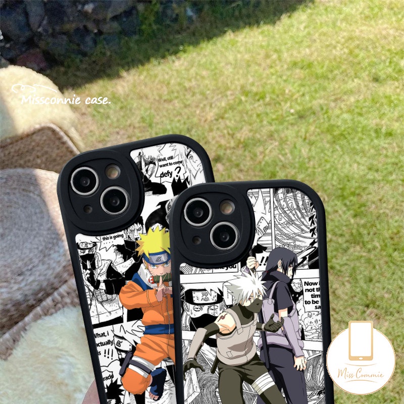 Untuk Redmi 9A A1 9T 9 10 10A 10C 9C A1+ POCO X3 NFC Pro K40s F4 M3 Mi 11T Pro Redmi Note 11 8 10s 11s 9 9s 10 11Pro 10Pro Max Cute Hokage Uzumaki Naruto Anime Soft Tpu Sarung Kartun