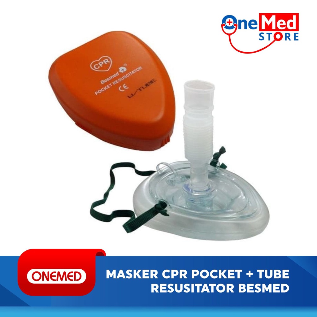 Masker CPR Pocket + Tube Resusitator Besmed AO