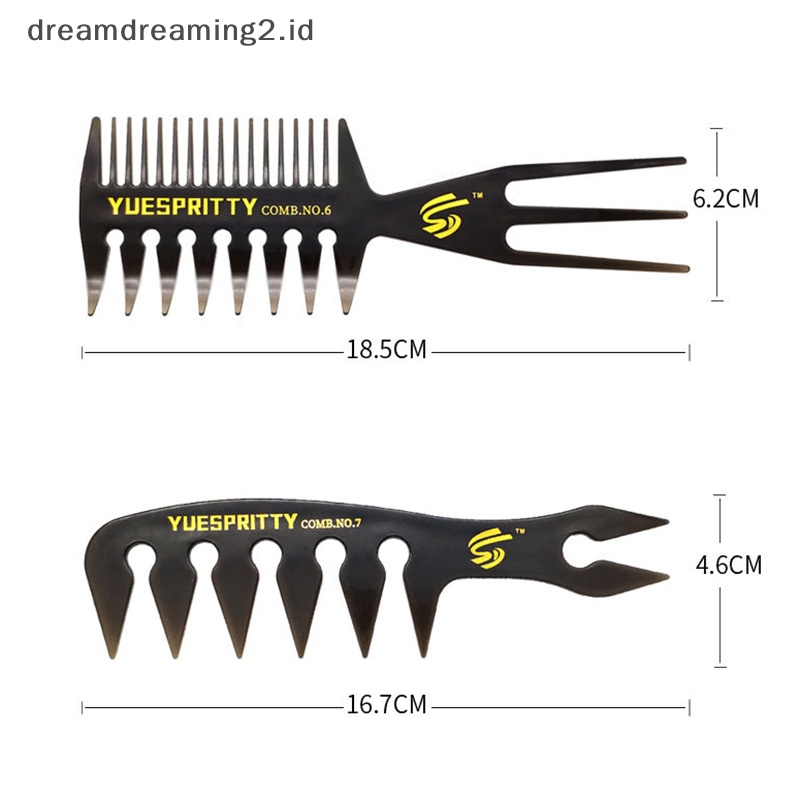 (drea) Styling Hair Brush Sisir Minyak Gaya Salon Profesional Barber Fluffy Styling Tools //