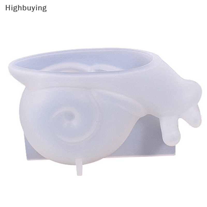 Hbid DIY Kristal Epoxy Resin Cetakan Siput Hewan Kecil Cetakan Silikon Cetakan Casg Cetakan Siput Membuat Plester Cetakan Dekorasi Rumah Ornamen Glory