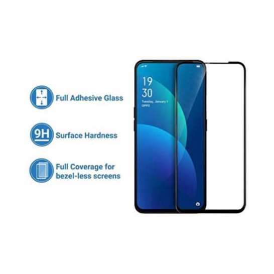 Oppo reno 2f Tempered glass premium Quality tempered full screen