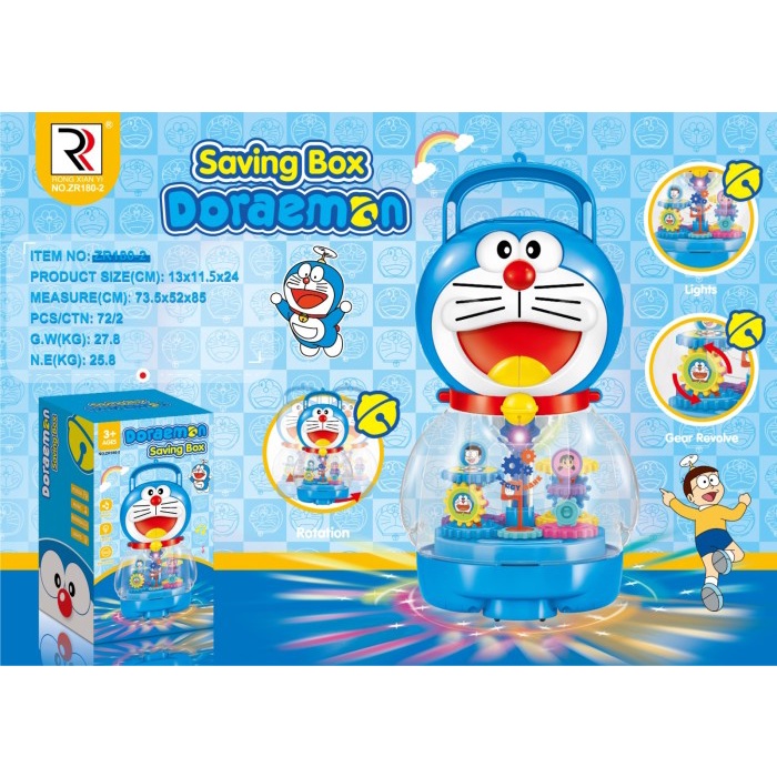 MAINAN ANAK CELENGAN SAVING BOX LAMPU LIGHT NYALA MUSIK PUTAR