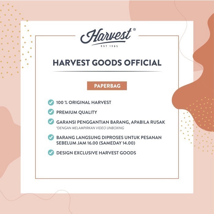 

Paper Bag Ulang Tahun / Birthday Harvest Funland M - Dino