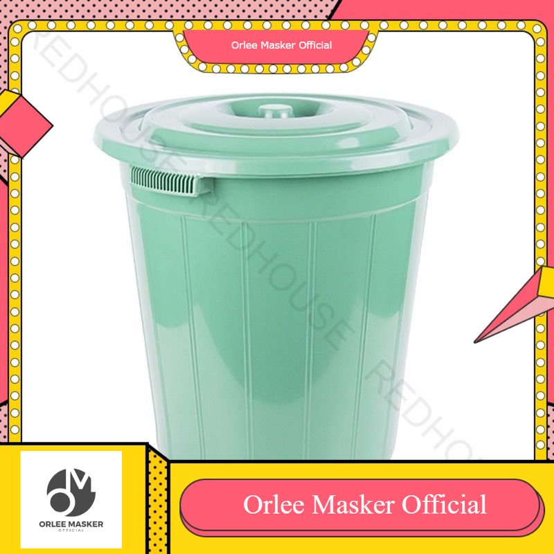EMBER JUMBO TUTUP (BUKAN DAUR ULANG) ukuran 50L 60L 75L 90L Tebal Kuat Bahan Bagus