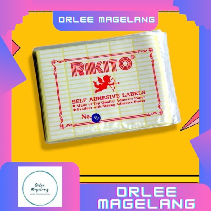 

LABEL RIKITO/ LABEL CHAMPION/ LABEL HARGA/ STIKER HARGA/ Stiker nama