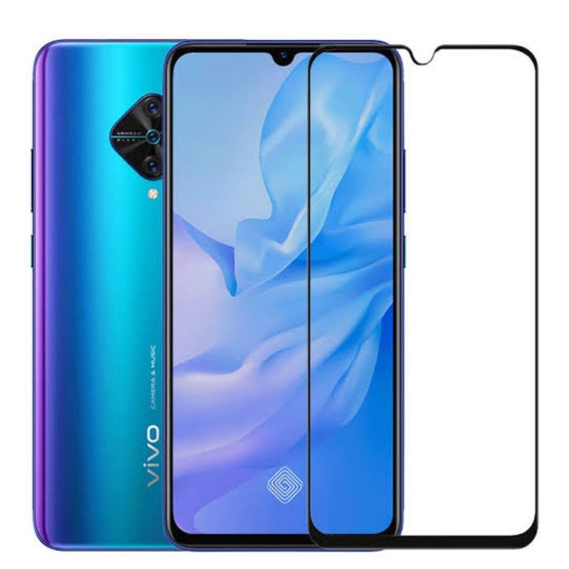 vivo s1 s1 pro tempered glass full cover s1 s1 pro bening