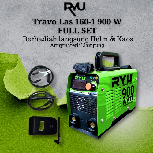 PROMO INVERTER RYU IGBT RYU ORIGINAL / MESIN TRAFO LAS RYU / TRAFO LAS / MESIN LAS RYU / MESIN RYU / TRAFO LAS 450 WATT / MESIN LAS MURAH / TRAFO RYU / LAS RYU / RYU ORIGINAL / TERLARIS @ARMYMATERIAL.LAMPUNG