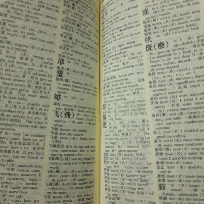 kamus CONCISE Inggris -mandarin,mandarin-inggris