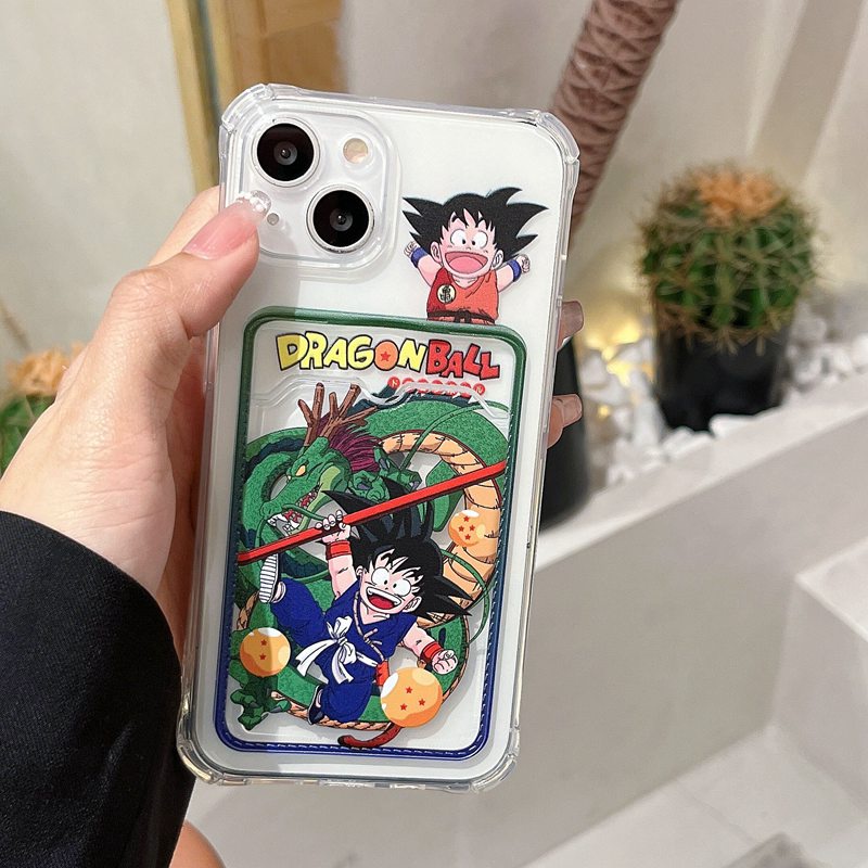 Card Case Dragon Ball Wukong Soft Case HP iP iPhone 14 13 12 11 Pro X XS XR Max 7 8 + Plus Boy Man FTD Casing Apple