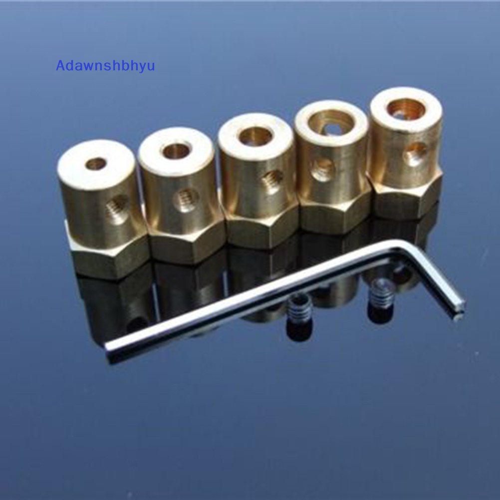 Adhyu New 3mm/4mm/5mm /6mm/7mm/8mm Kopler Kopling Poros Motor Fleksibel Untuk DIY Parts ID