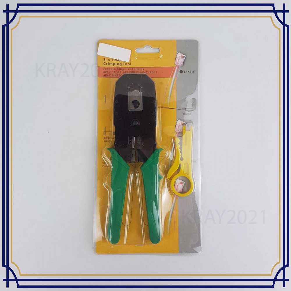 Tang Crimper Kabel LAN Plier Network Cable RJ45 RJ-11 -CV596