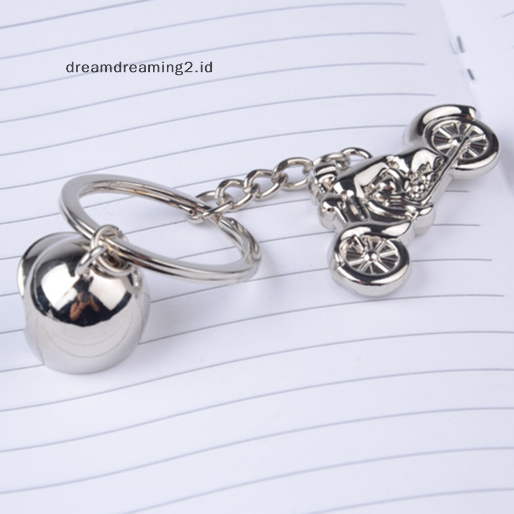 (drea) Motor Figure Key chain Metal Gantungan Kunci Mobil Key Holder Hadiah Rantai Pribadi //