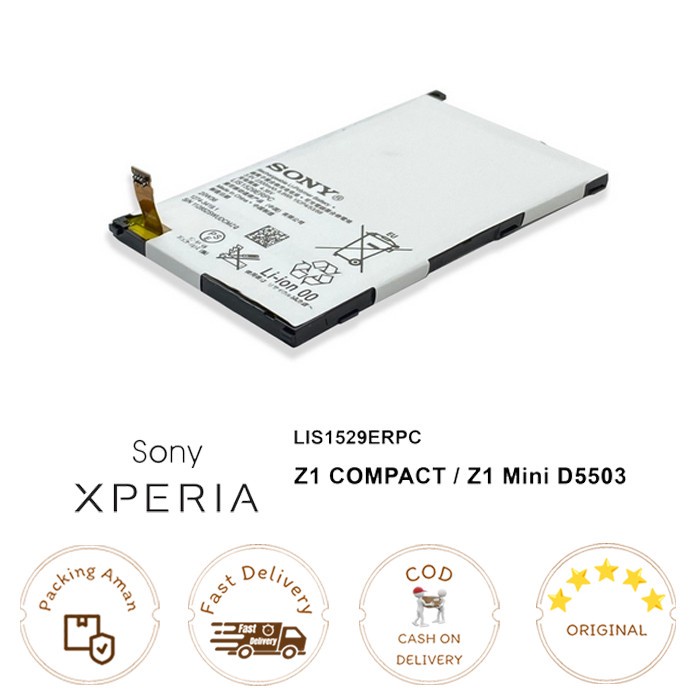 Baterai SONY Z1 MINI / Z1 COMPACT D5503 ORI100