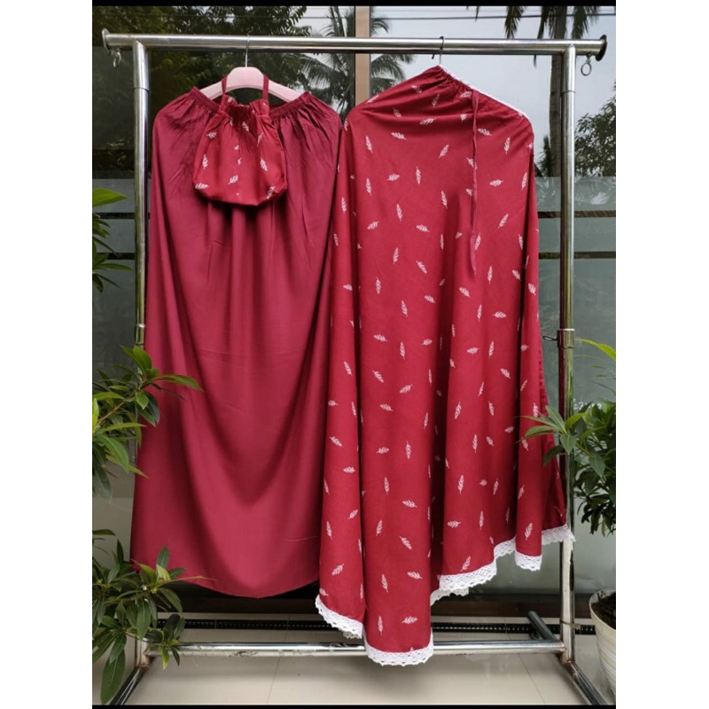 MUKENA RAYON PREMIUM DEWASA JUMBO (MUKENA PRINTING)