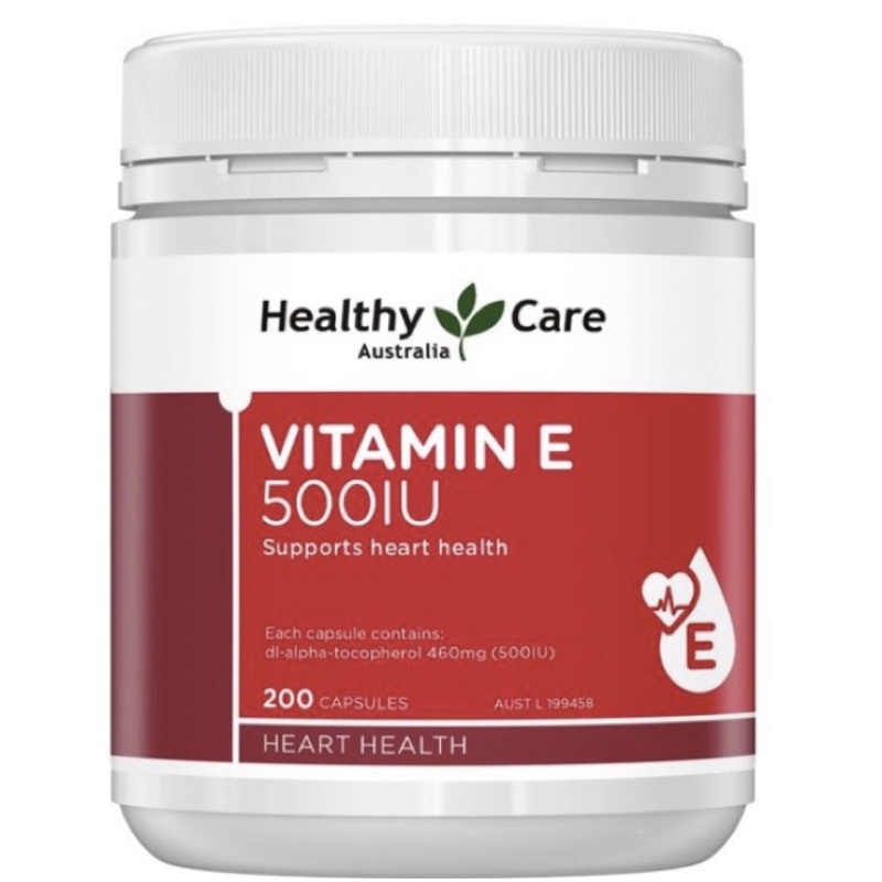 Healthy Care Vitamin E 500 IU isi 200 capsules
