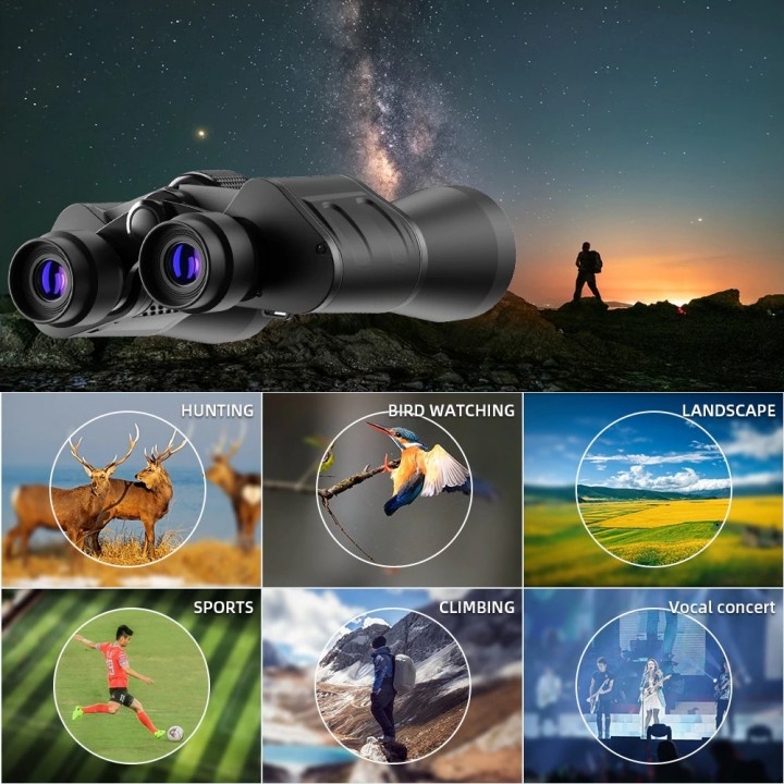 114 APEXEL APL-PB7X50 - HD Porro Binoculars - Teropong Jarak Jauh 7x Zoom