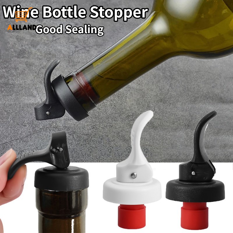 Karet Kreatif Vacuum Suction Bottle Stopper/ Wine Champagne Bottle Fresh-keeping Cap Aksesoris Dapur