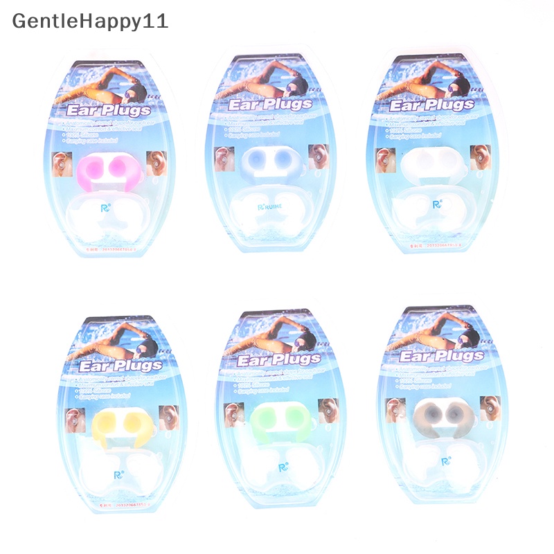 Gentlehappy Penyumbat Telinga Renang Anak Dewasa Profesional Anti Air Plug Telinga Kolam Renang id
