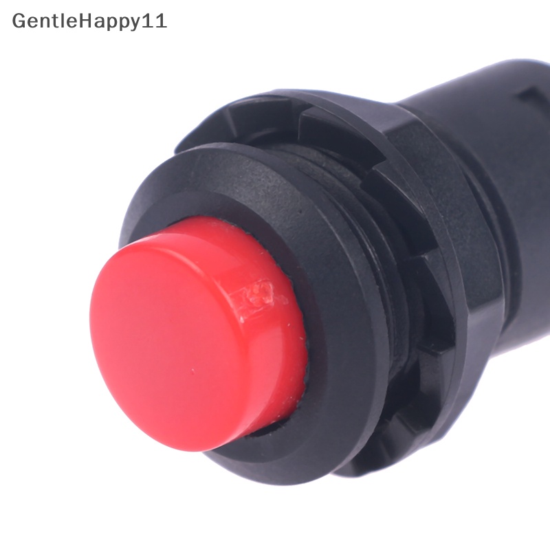 Gentlehappy 6pcs Self-Lock/Momentary Push Button Switch DS-428 /427 Saklar Tombol OFF- ON id