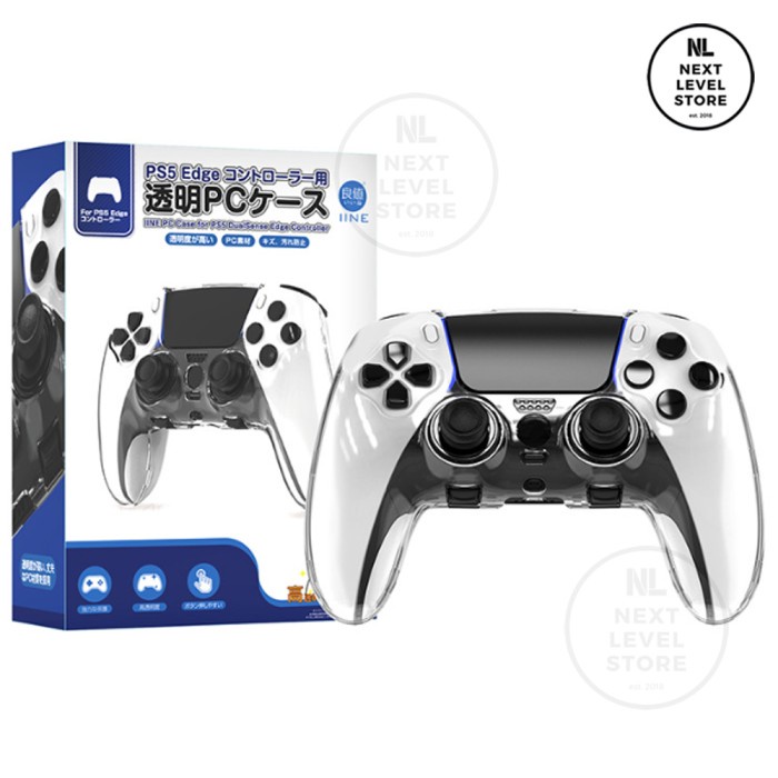 IINE PS5 Edge DualSense Controller Cover Crystal Case Hard Case L778