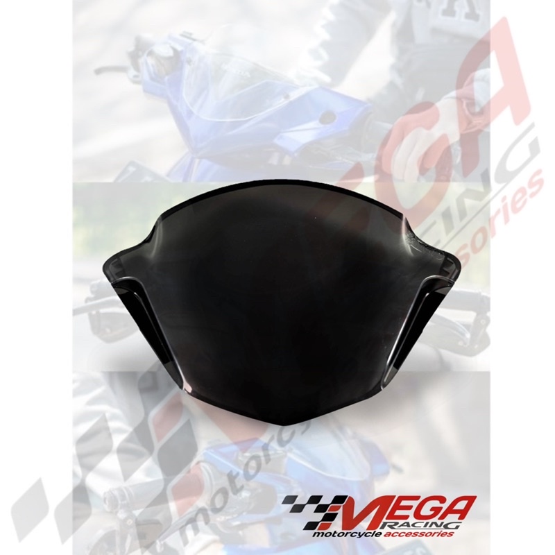 Visor Beat Karbu Lama Tahun 2008 - 2012 / Visor Beat Carbu Old Visor Beat Karburator / Winshield Beat Karbu Hitam Pekat Carbon Premium