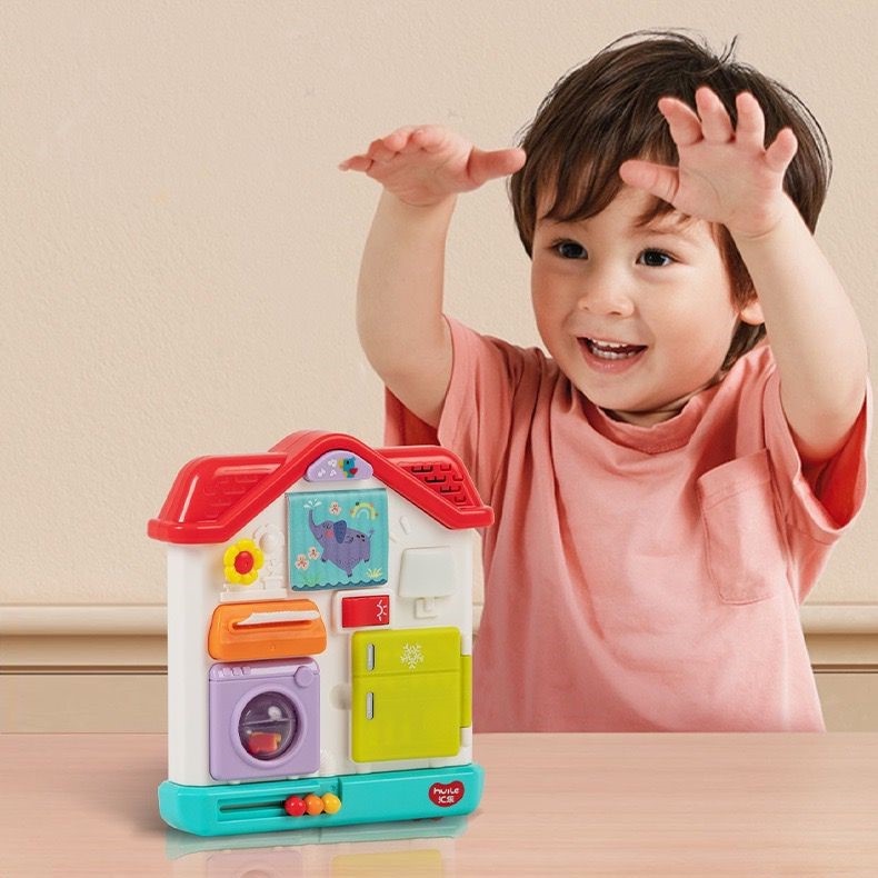 Mainan Anak MONTESSORI SENSORIAL HOUSE Mainan Musik Rumah Edukasi Anak