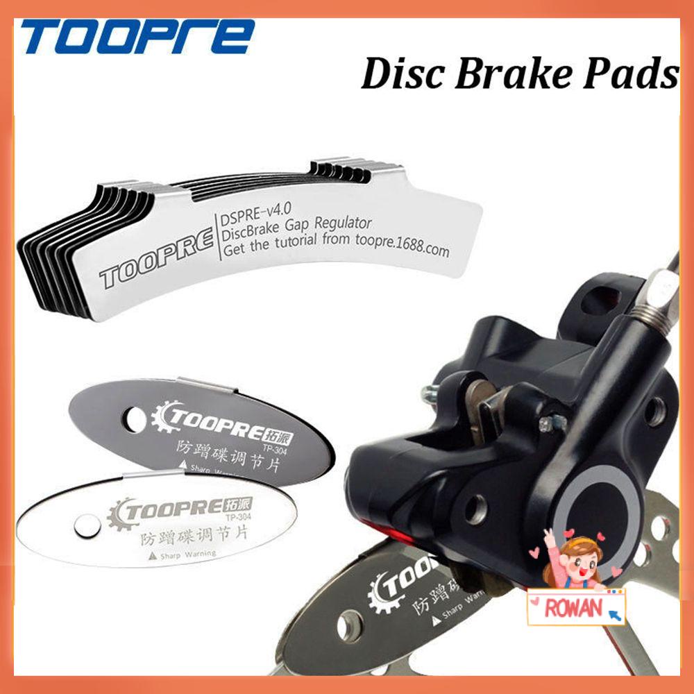 R-FLOWER 1/2 /5pcs Bantalan Rem Cakram Bersepeda Perbaikan Sepeda Perbaikan Spacer Menyesuaikan Alat Mounting Kit Tools