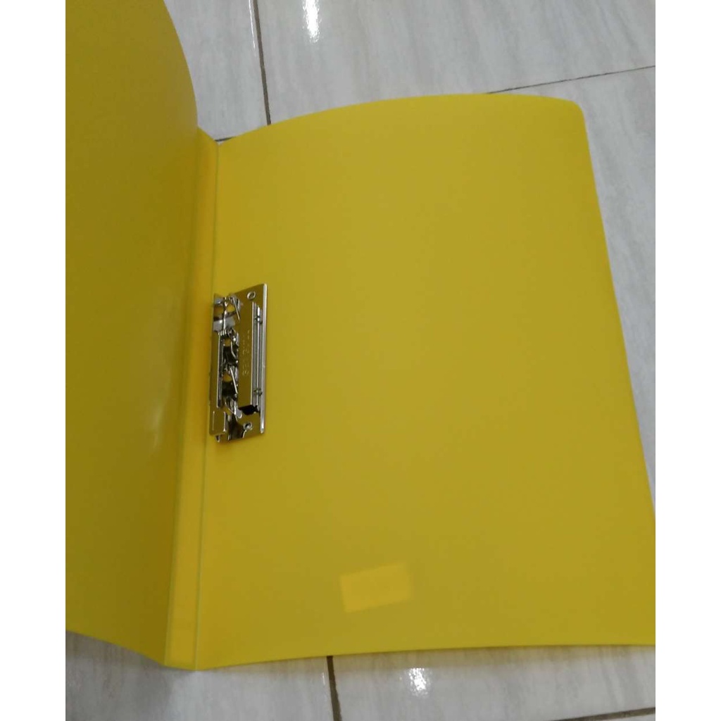 MAP JEPIT PLASTIK KUNING .kt.