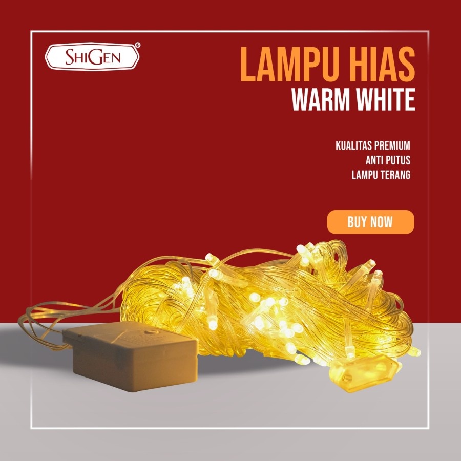 Lampu Hias / Lampu Natal ECO Shigen Premium NEW