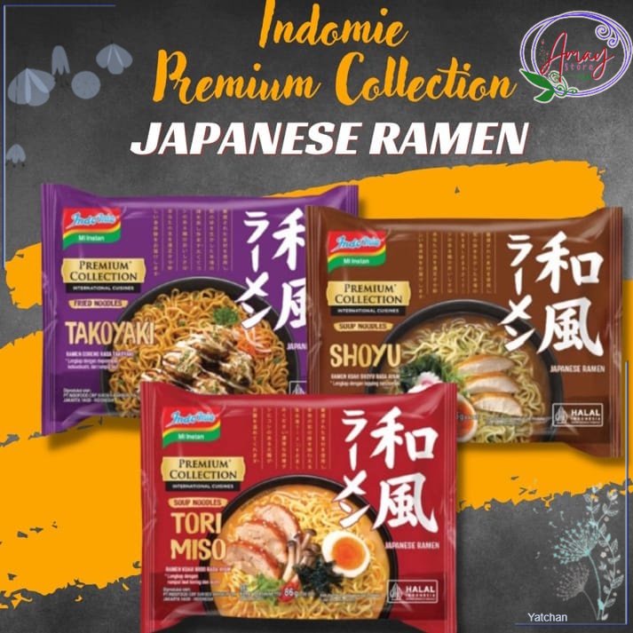 

Indomie Japanese Ramen | Torimiso | Takoyaki | Shoyu | Indomie Ramen