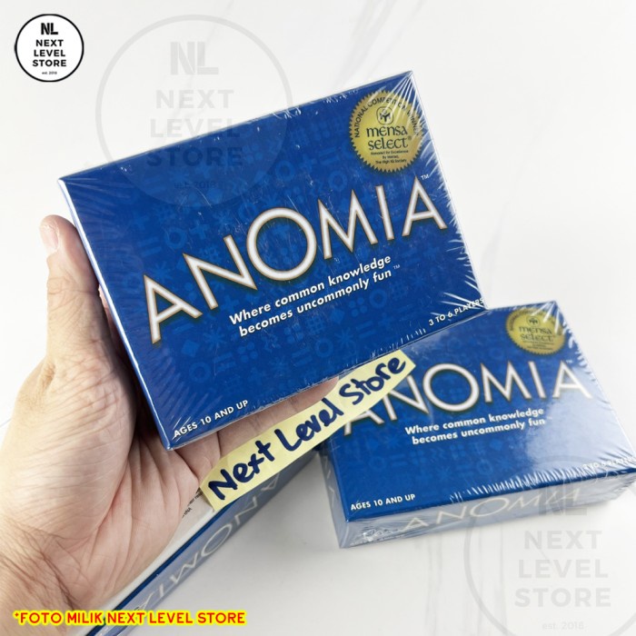 Anomia Card Game Board Games Family Party Edukasi Permainan Kartu