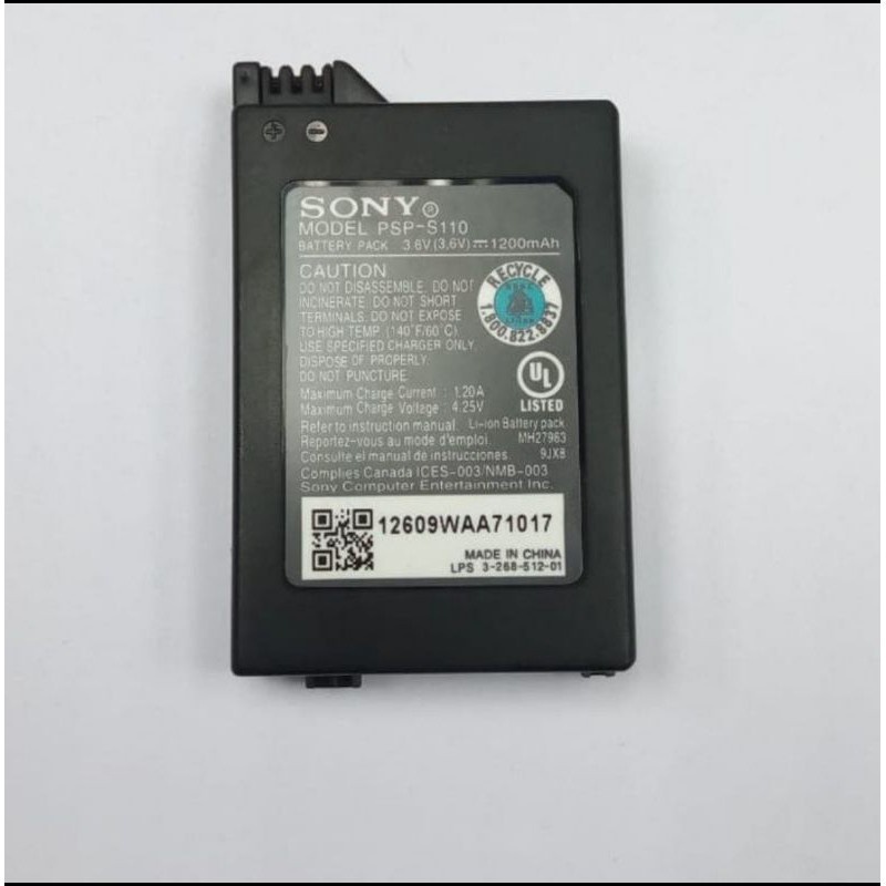 BATT PSP SLIM 2000 3000 REKONDISI BATTERY BATRE BATERAI PSP SLIM 2000 3000 ORIGINAL PABRIK REKONDISI