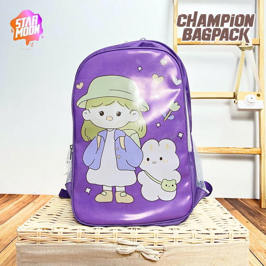 Champion Backpack by Starmoon / Tas Ransel Sekolah Anak