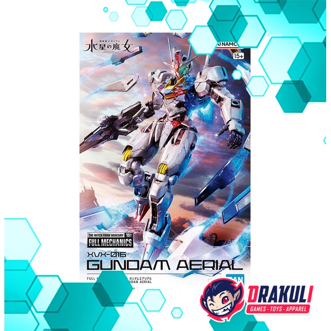 BANDAI Plamo Full Mechanics 1/100 Gundam Aerial