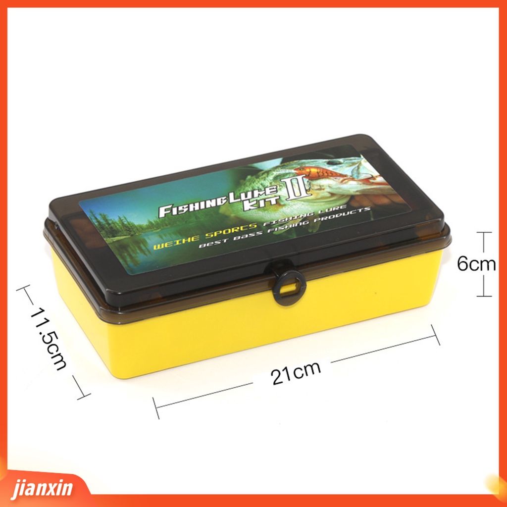(In Stock) 304Pcs Realistis Umpan Pancing Umpan Kokoh Nyaman Dibawa Bermanfaat Set Umpan Buatan Lengkap Untuk Outdoor