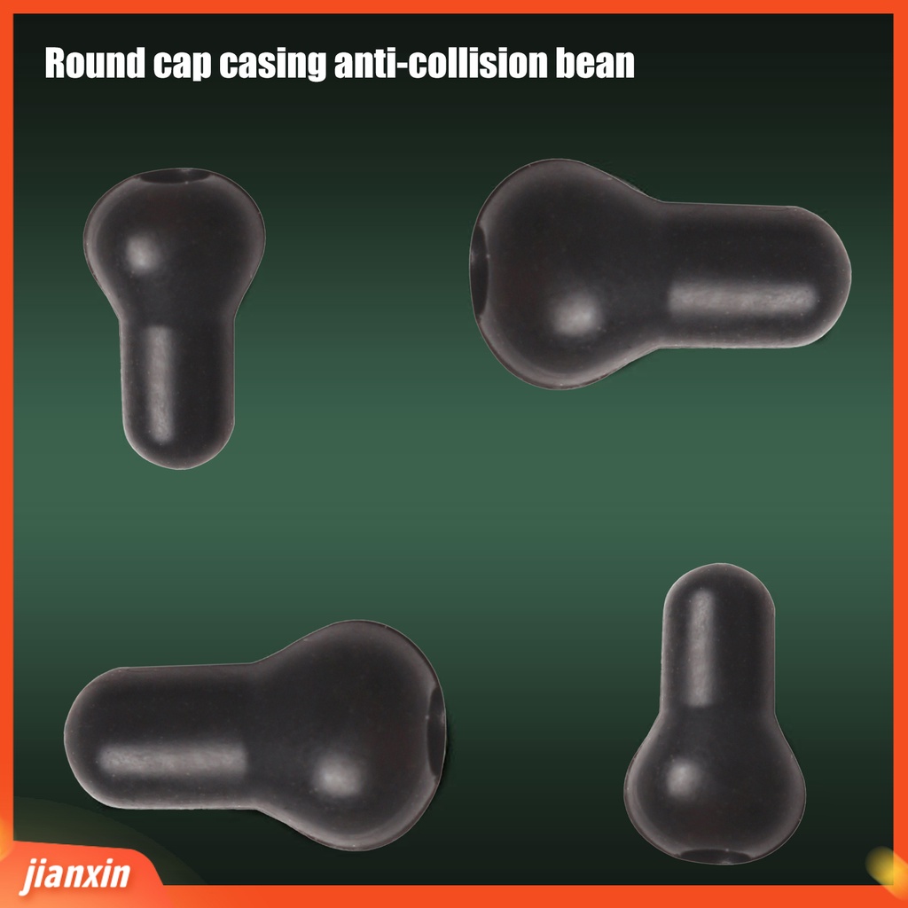 (In Stock) 100Pcs Manik-Manik Memancing Anti-Tabrakan Compact Ringan Manik-Manik Pancing Feeder Komponen Pengait Pancing Untuk Air Tawar