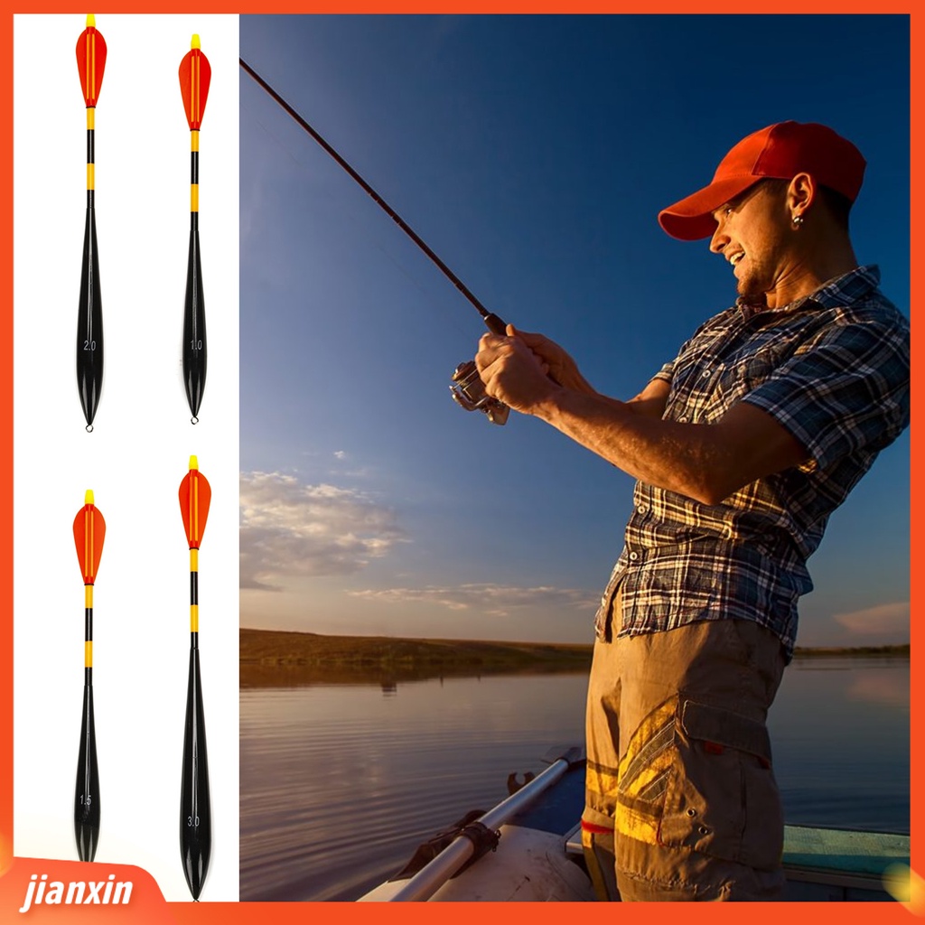 (In Stock) Bobbers Pemancingan Struktur Padat Tahan Benturan Warna Cerah Daya Apung Kuat Mudah Dikenal Pelampung Slip Pemancingan Bobbers Profesional Perlengkapan Memancing