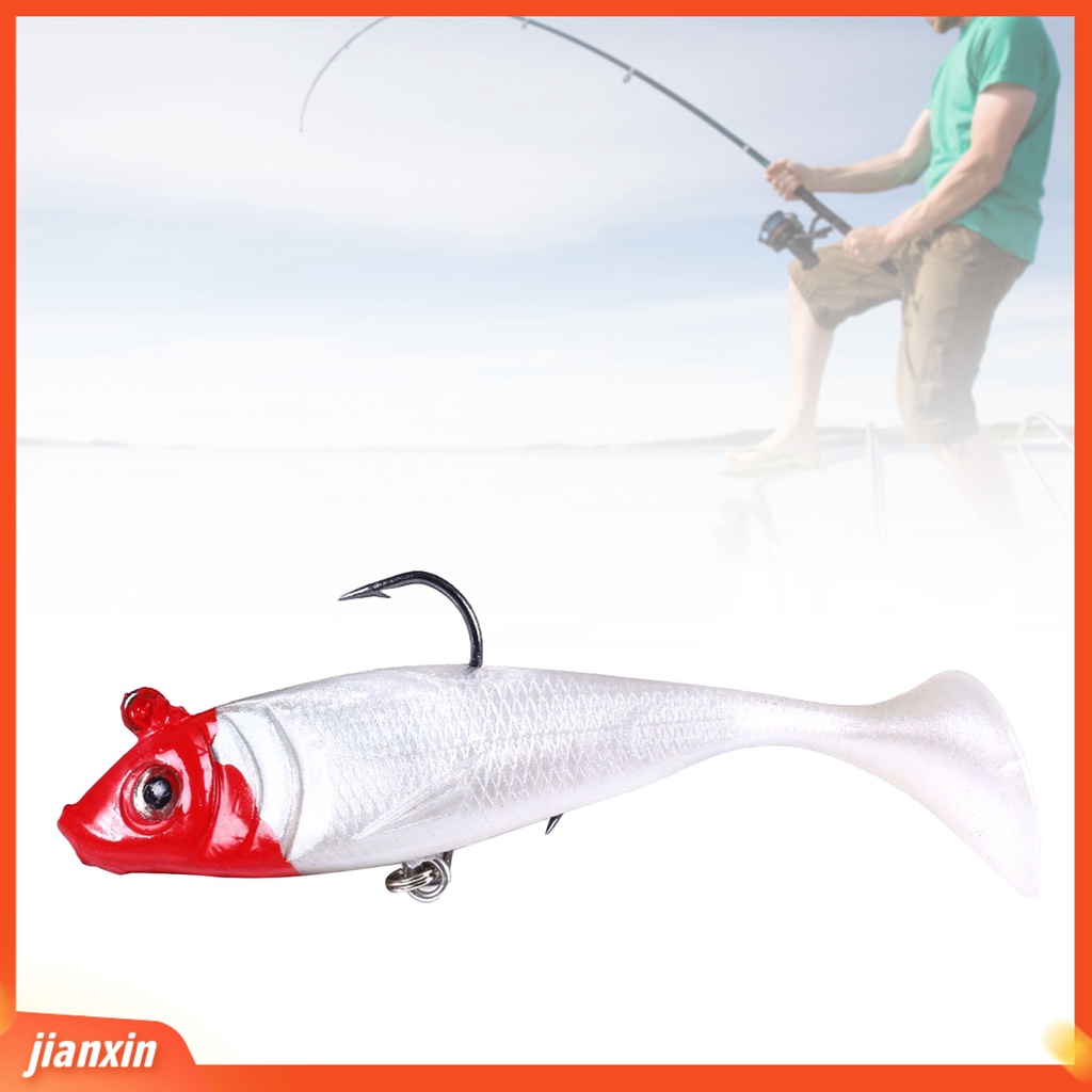 (In Stock) 18.5g 10cm Bercahaya Ganda Ikan Kait Umpan Palsu Bionic Outdoor Memancing Umpan