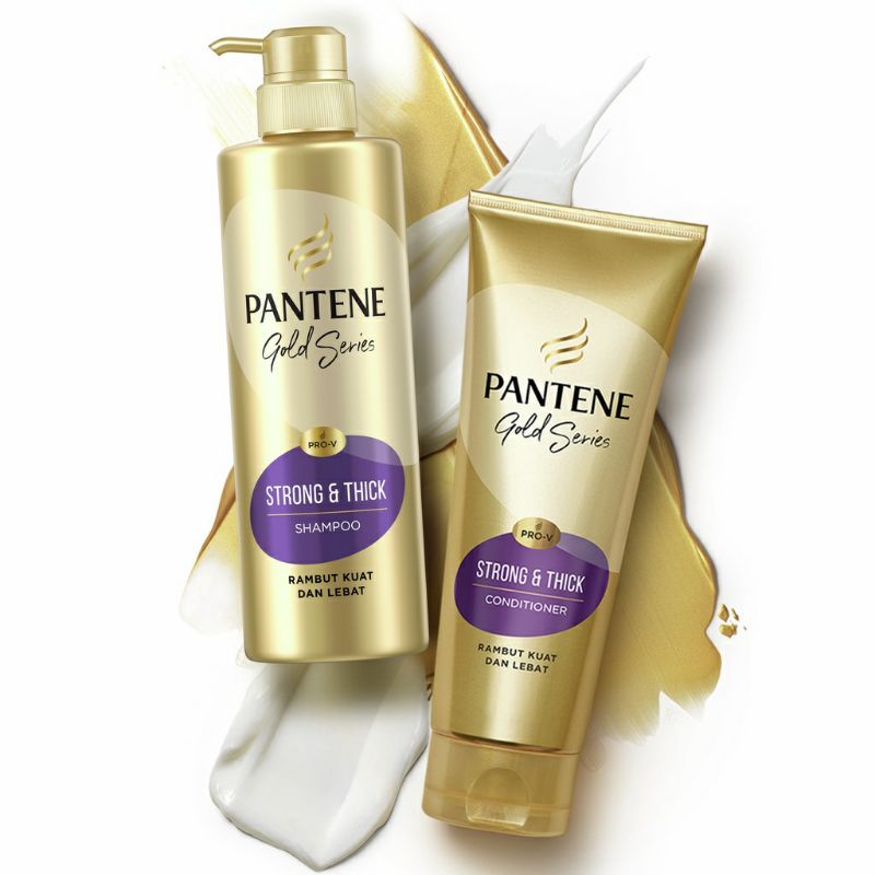 Pantene Conditioner Gold Series Smooth &amp; Sleek / Strong &amp; Thick / Black &amp; Glossy
