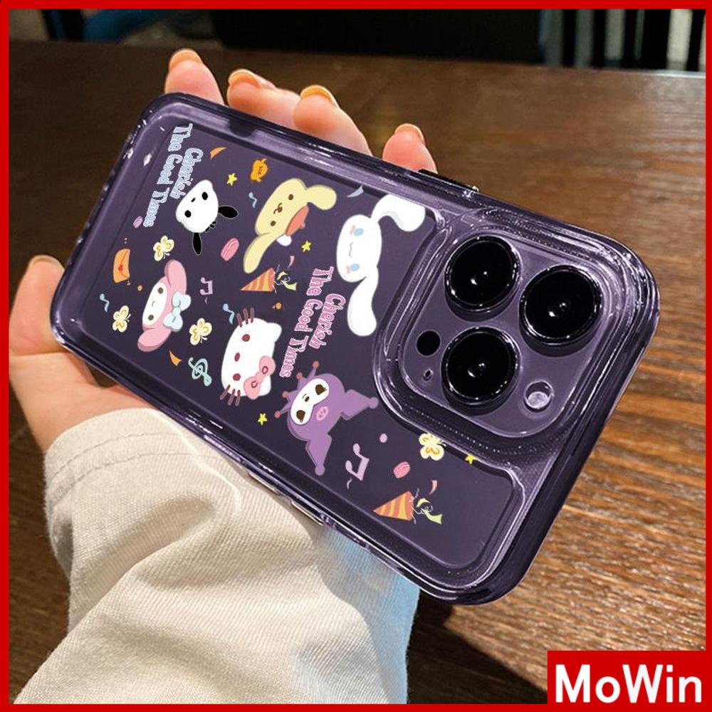 Case iPhone 14 Pro Max iPhone Case Space Hard Acrylic Phone Case Tombol Berlapis Tahan Guncangan Dalam Kucing Anjing Lucu Kompatibel dengan iPhone 13 Pro Max 12 Pro Max 11 Xr 6Plus 7Plus 8Plus