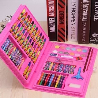 

Colouring Set 86 Pcs Pensil Warna Crayon Set Pensil Warna Kado Anak