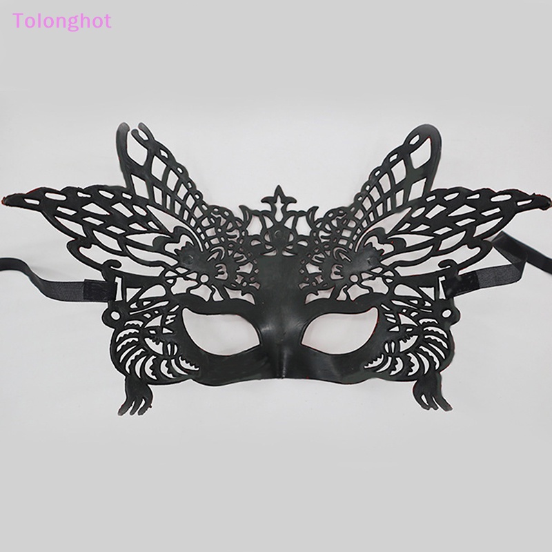 Tolonghot&gt; 1pcs Masquerade Tiara Halloween Topeng Mata Seksi Untuk Wanita Pria Gaun Mewah Karnaval Gaun Kostum Perlengkapan Pesta well