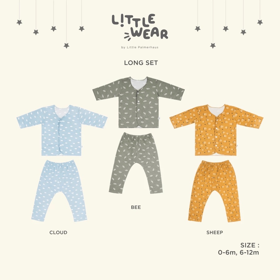Little Palmerhaus - Little Wear Long Set 15.0 | Setelan Bayi