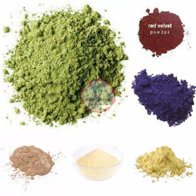 

100gr FLAVOUR POWDER BUBUK PERASA Red Velvet Matcha Greentea blueberry capucino tiramisu susu pisang