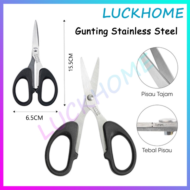 

Gunting Sedang Ukuran 16Cm Stainless Stell