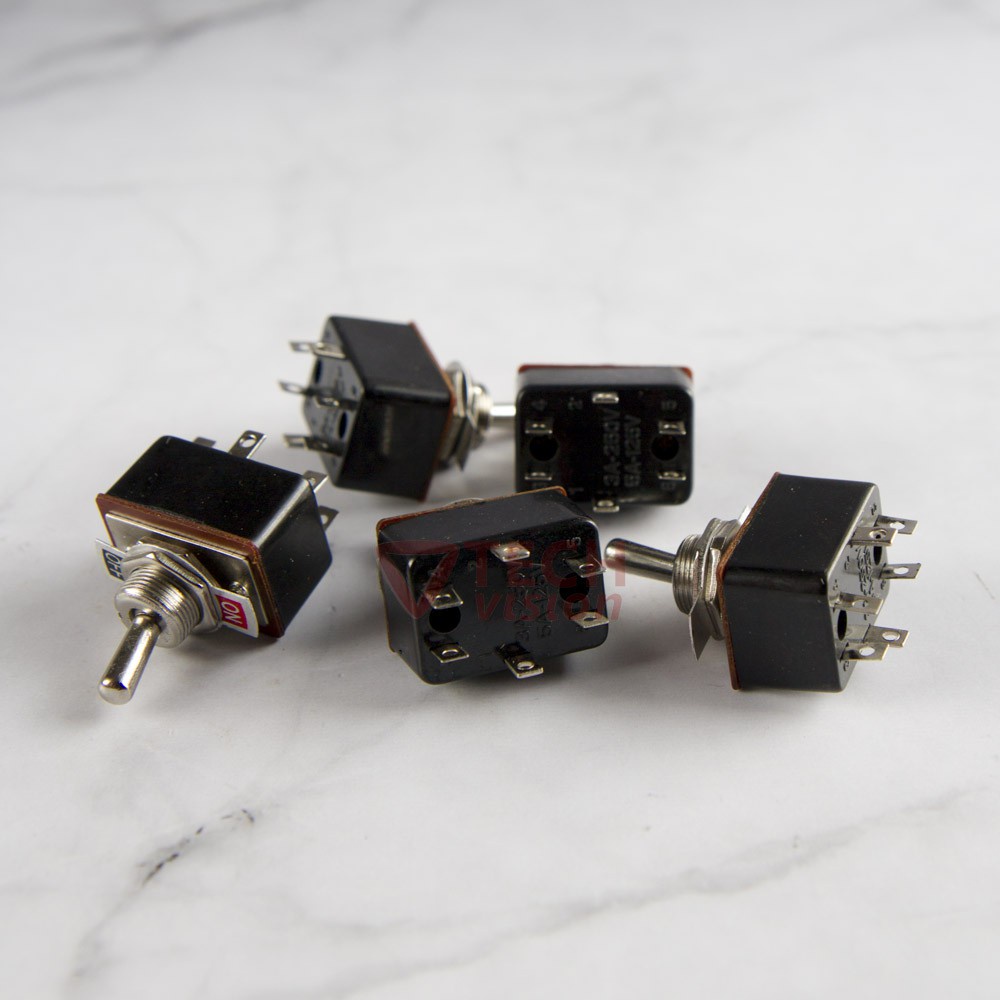 Switch Toggle On Off 6Pin Toggle On Off 6 Pin