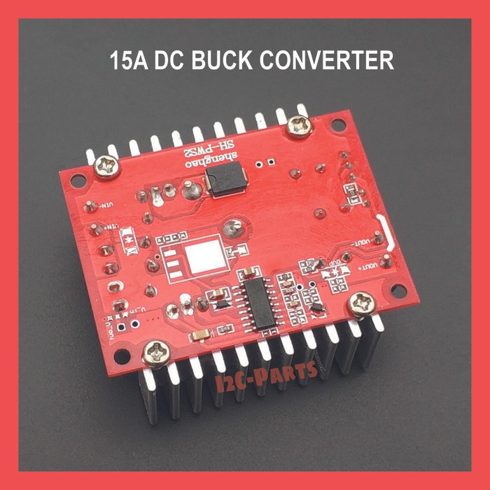 15A DC Buck Converter Step Down Power Adjustable Voltage Regulator